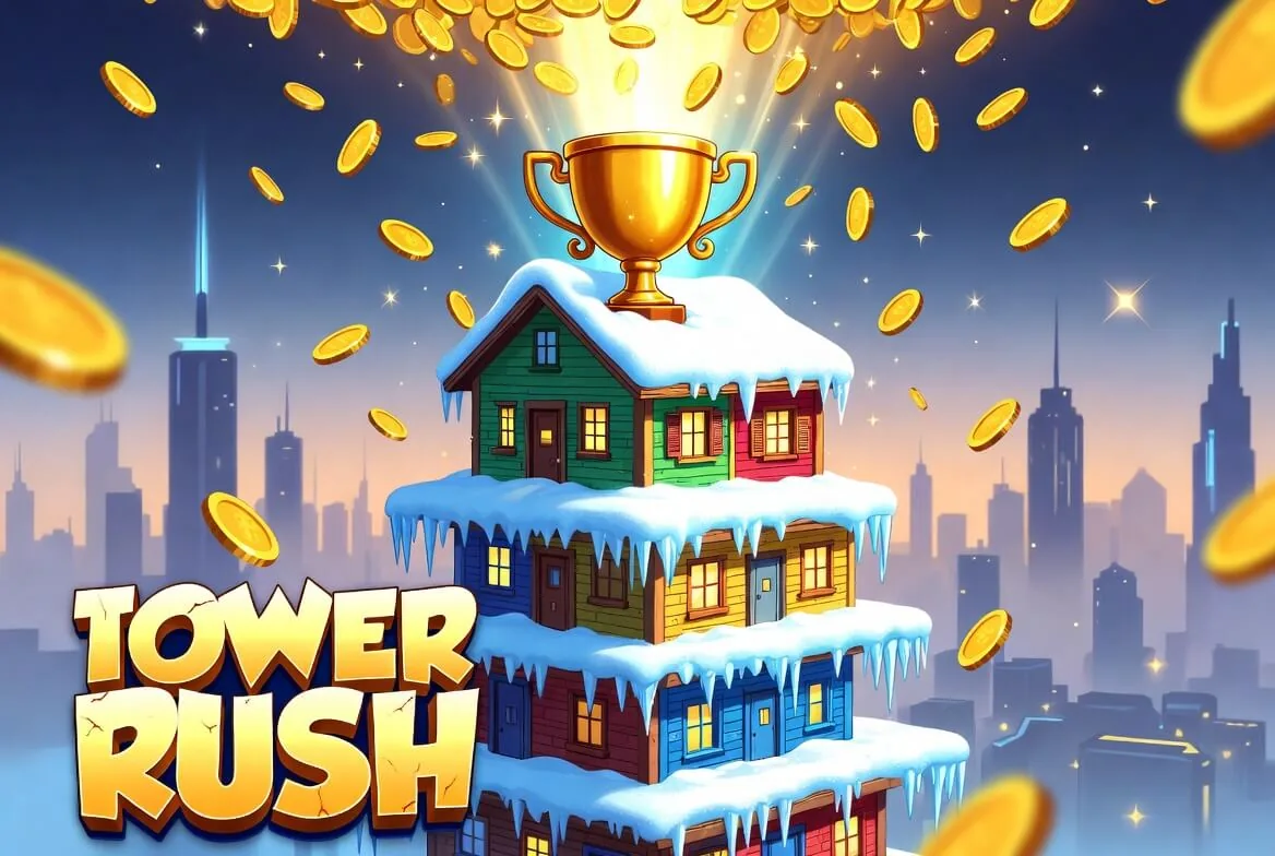 Tower Rush demo run building a tower in a browser